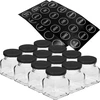 Rinkinys 12 x 120 ml stiklainių + 30 etikečių prieskoniams žymėti ['lipdukai prieskoniams', ' etiketės stiklainiams', ' etiketės indeliams', ' lipdukai ant prieskonių indelių', ' lipdukai žolelėms', ' juodi lipdukai prieskoniams', ' lipnios etiketės prieskoniams', ' lipdukai ant stiklainių', ' stiklainiai', ' maži stiklainiai', ' stiklainėlis', ' stiklinis stiklainis', ' stikliniai stiklainiai', ' stiklainis su užsukamu dangteliu', ' stiklainiai prieskoniams', ' stiklainis žolelėms', ' 120 ml stiklainis']