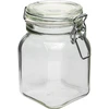 Słoik Comfort 750 ml kwadrat. zamykany hermetycznie ['słoik na przetwory', ' słoiki na przetwory', ' słoik zwykły', ' zwykłe słoiki', ' tanie słoiki']