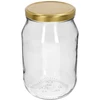 Stiklainis TO 1,7 l su auksiniu dangteliu fi 100/6, 1 vnt. ['didelis stiklainis', ' stiklainis rauginiams', ' stiklainis rauginimui', ' naminiai konservai', ' stiklainis agurkams', ' stiklainis marinatams', ' stiklainis naminiams konservams', ' stiklainis TO', ' stiklainis twist-off', ' stiklainis su dangteliu 1', '7 l', ' stiklainis raugintoms daržovėms', ' stiklainis 1', '7 l', ' stiklainyje', ' stiklainis grybams', ' stiklainis grybų konservavimui', ' miškas stiklainyje', ' vaisių ir daržovių konservavimas', ' stiklainis su auksiniu dangteliu', ' stiklainis su dangteliu fi 100 mm']