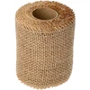 Taśma jutowa 10 cm/5 m - 4 taśma z juty, taśma jutowa, taśma do pomidorów, taśma do ogórków, taśma naturalna, ekotaśma, taśma do wiązania, taśma do rękodzieła, wstążka jutowa