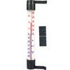 Termometr zewnętrzny antracytowy (-60°C do +50°C) 23cm ['termometr zaokienny', ' jaka temperatura']