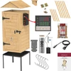Wędzarnia 200 L dragON Larch E21 - z modrzewia, z elektrycznym modułem grzejnym i sterownikiem - 11 zestaw wędzarniczy, wędzarnia elektryczna, wędzarnia drewniana, wędzarnia drewniana elektryczna, wędzarnia z dymogeneratorem, wędzarnia z generatorem dymu, wszystko do wędzenia, wędzarnia browin, wędzarnia ogrodowa, wędzarnia na stelażu, wędzenie, wędzenie na zimno, wędzenie zimnym dymem, nowoczesna wędzarnia, uniwersalna wędzarnia, zrębki do wędzenia, uniwersalny zestaw do wędzenia, sterownik cyfrowy, wędzarnia cyfrowa, wędzarnia z termoobiegiem, pojemna wędzarnia, wędzarnia 100 cm, wędzarnia wysoka, hit!, wędzarnia z modrzewia, wędzarnia 200L