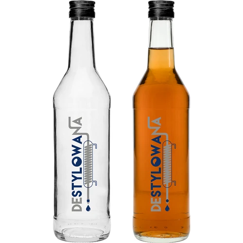 0,5 l butelis su užsukamu kamšteliu ir užrašu „Distiliuota“ – 4 vnt. - 3