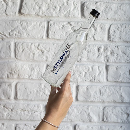 0,5 l butelis su užsukamu kamšteliu ir užrašu „Distiliuota“ – 4 vnt. - 8