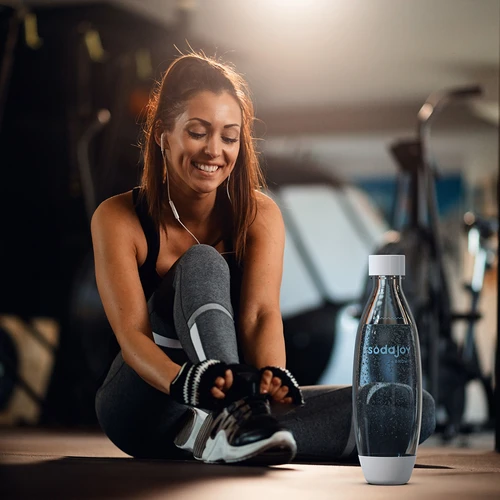 1 l butelis gazavimo aparatui su užsukamu dangteliu - 8