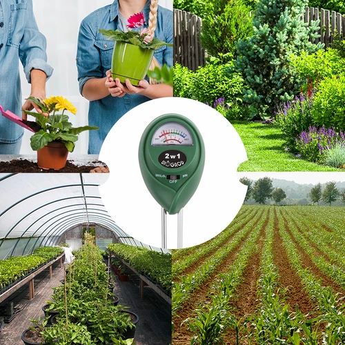 2 viename dirvožemio testeris - pH, drėgmė - 11