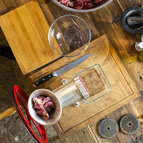 2 viename mėsmalė ir dešrų kimštuvas #32 - 4