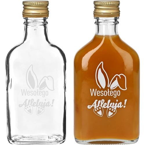 200 ml butelis su užsukamu dangteliu, spauda TRIUŠIO AUSYS, 6 vnt - 3