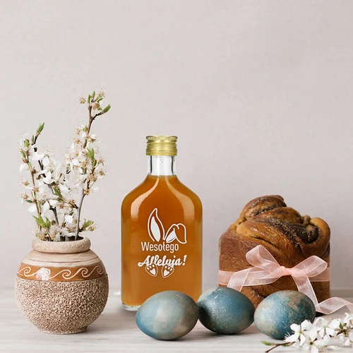 200 ml butelis su užsukamu dangteliu, spauda TRIUŠIO AUSYS, 6 vnt - 7