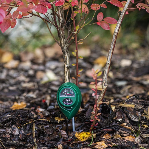 3 viename dirvožemio testeris - pH, drėgmė, saulės apšvietimas - 9