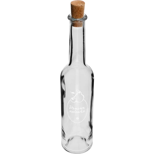350 ml butelis su kamščiu, užrašas Naminė trauktinė - 2