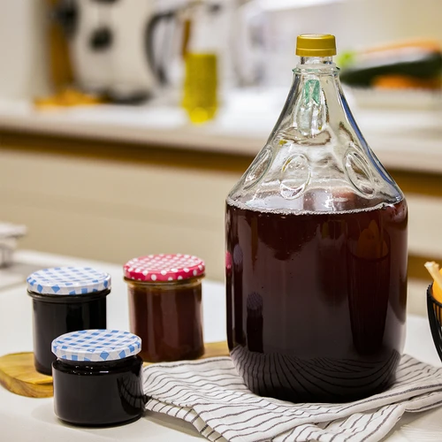 5 l demižonas Dama su užsukamu dangteliu - be krepšelio - 5