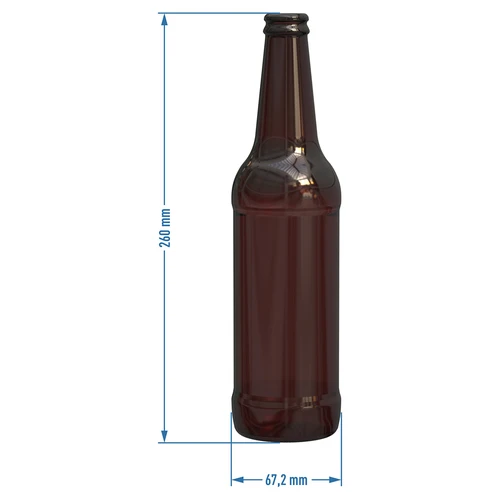 500 ml alaus butelis - pakuotė po 8 vnt. - 4