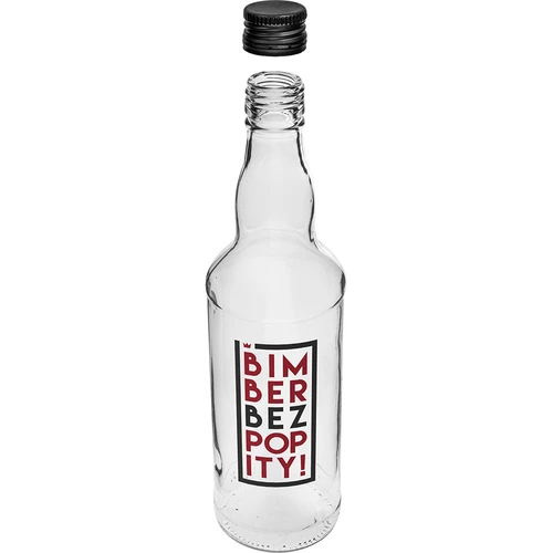 500 ml butelis su užsukamu kamšteliu ir dvispalve spauda Samagonas be užsigėrimo - 4 vnt. - 4