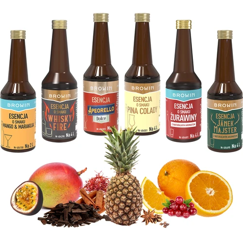 6 esencijų rinkinys - kokteiliams 6x40ml - 2