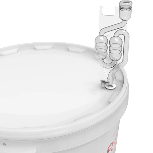 6 kamerų fermentacijos vamzdelis v2 - 6