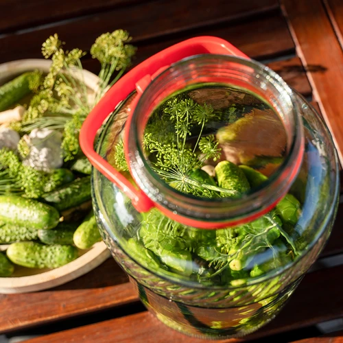 8 L stiklainis su plastikiniu dangčiu - 7