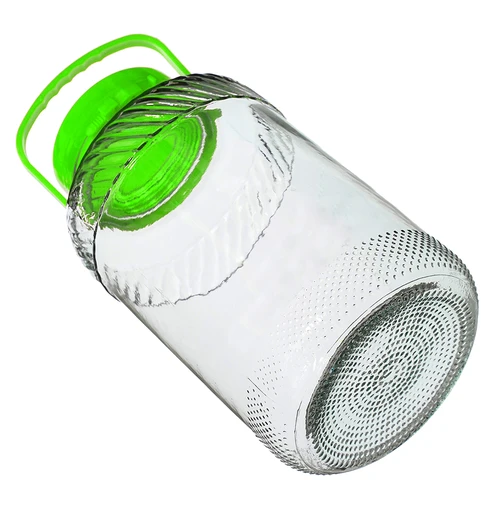 8 l stiklinis stiklainis su žnyplėmis - 4