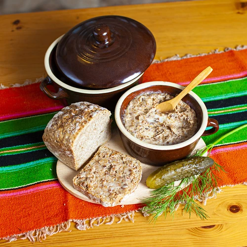 Akmens masė - puodas 0,5 L taukams be dangčio - 3