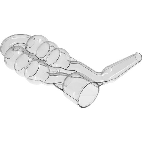 Alaus fermentacijos indas su fermentacijos vamzdeliu, čiaupu, termometru ir nuosėdų reduktoriumi - 6