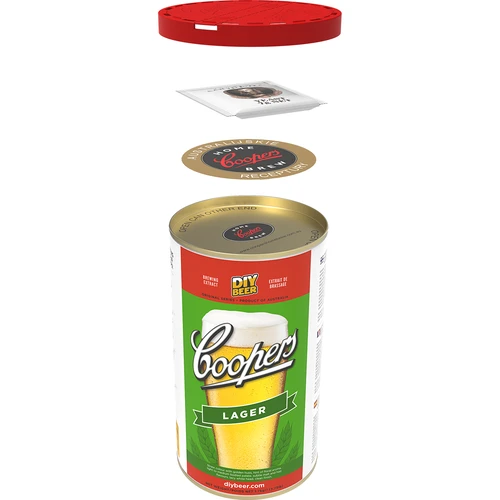 Alaus gamybos rinkinys Coopers Lager - 4
