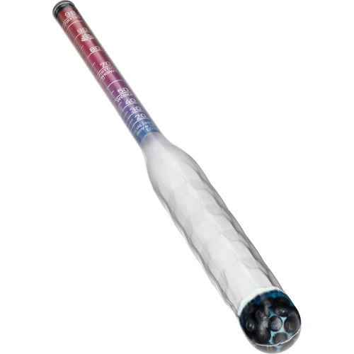 Alkoholio matuoklis, nedūžtantis su mėgintuvėliu, matavimo diapazonas 20-98% - 2