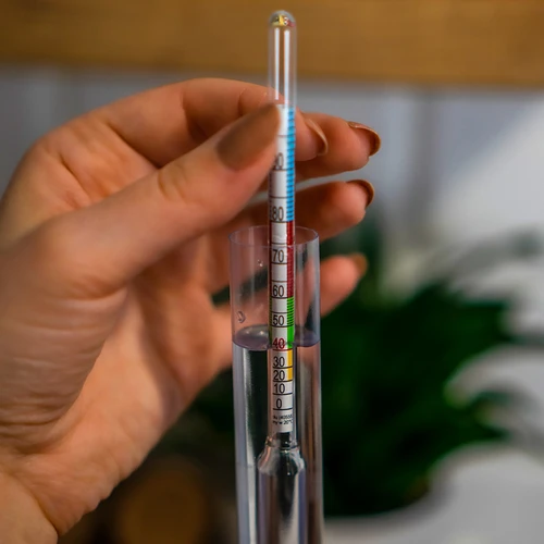 Alkoholometras nedūžtančiame mėgintuvėlyje - 5