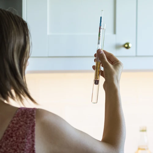 Alkoholometras su termometru - 2