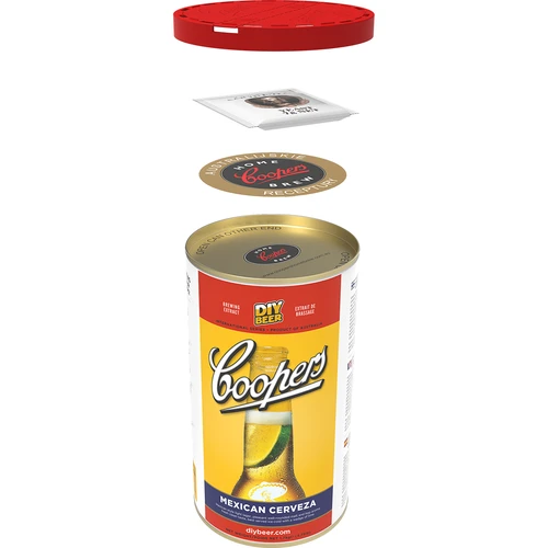 Aludarystės rinkinys Coopers Mexican Cerveza - 4