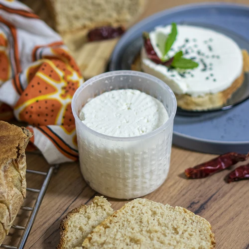 Apvali sūrio forma Ø 8,4 x 7,4 cm, skirta 250 g - 4