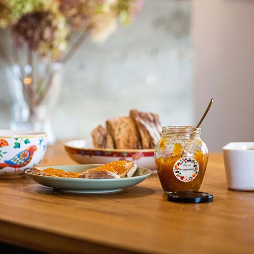 Apvalios etiketės Ø 50 mm dangteliams/stiklainiams - 20 vnt - 7