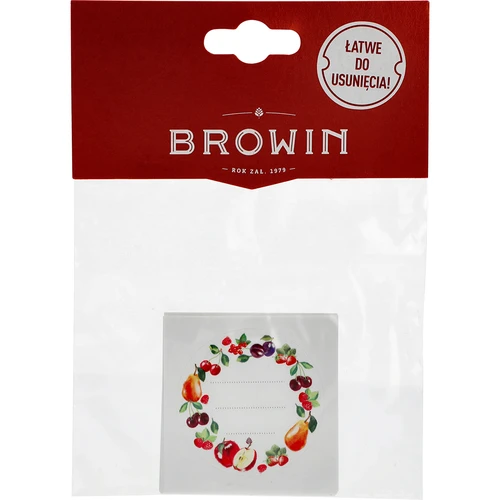 Apvalios etiketės Ø 50 mm dangteliams/stiklainiams - 20 vnt - 4