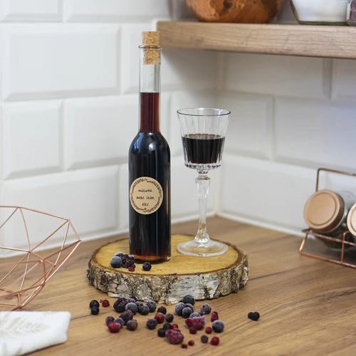 Apvalios etiketės Ø 66,5 mm dangteliams/stiklainiams - 20 vnt - 11