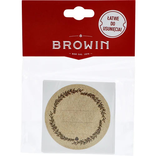 Apvalios etiketės Ø 66,5 mm dangteliams/stiklainiams - 20 vnt - 4