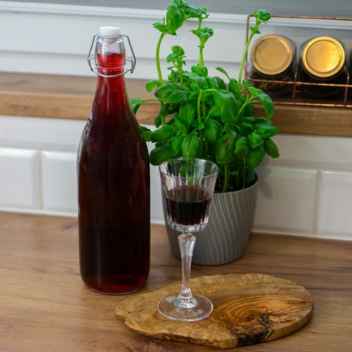 Apvalus 1 l butelis su hermetiniu uždarymu - 3