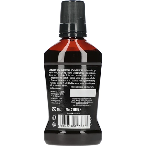 Aromat dymu wędzarniczego w płynie - dębowy, 250 ml - 2