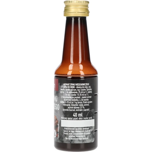 Aromat dymu wędzarniczego w płynie – dębowy, 40ml - 2