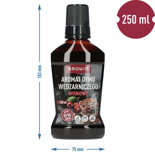 Aromat dymu wędzarniczego w płynie – wiśniowy, 250ml - 4