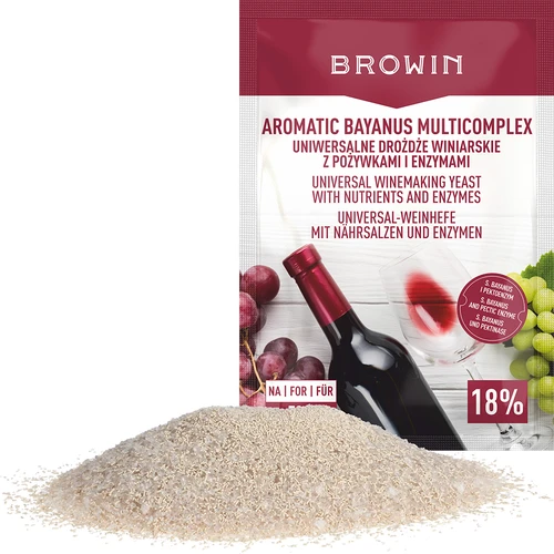 Aromatic Bayanus Multicomplex zestaw startowy do wina, 40 g - 3