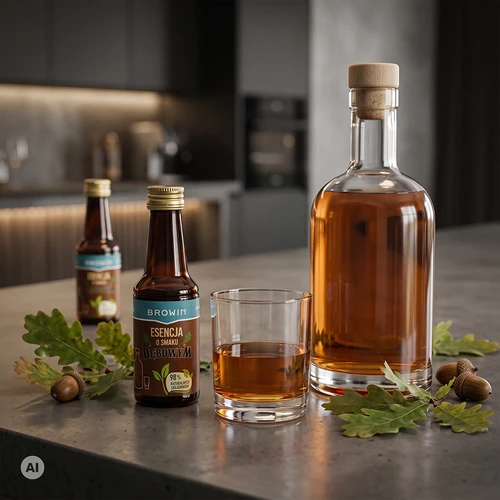 Ąžuolo skonio esencija su natūraliu aromatu ir ekstraktu – 40 ml, skirta 4 L - 9