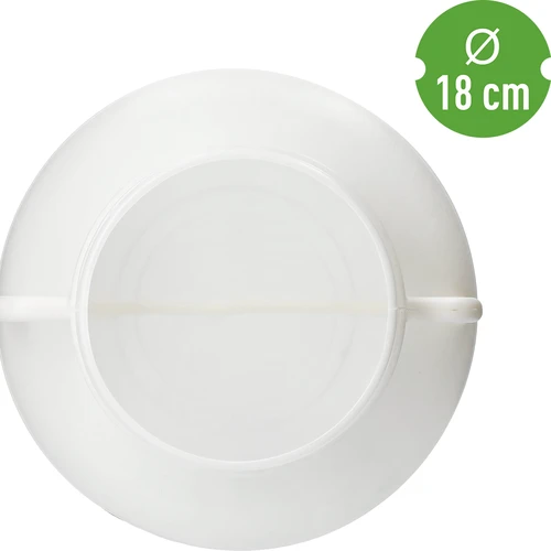 Bačka Kiszonka 30L - balta, su rankenomis - 4