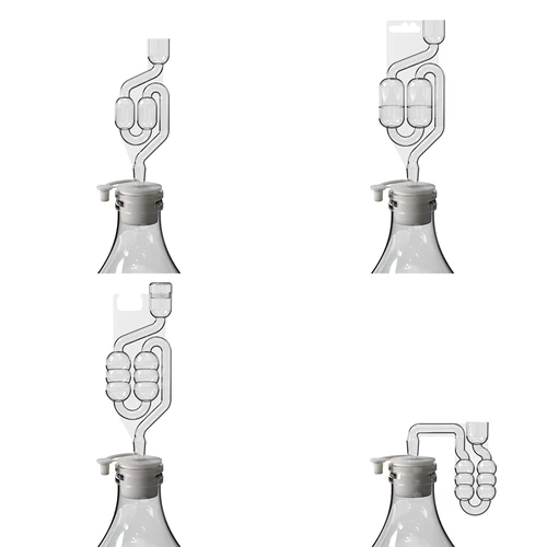 Baliono kamštis Ø 37/41 mm su uždarymu - 4