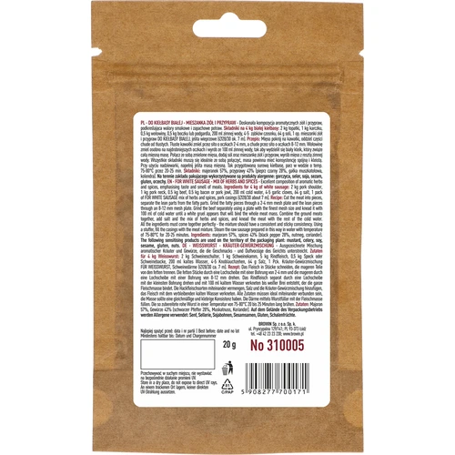 Baltajai dešrai - žolelių ir prieskonių mišinys - 2