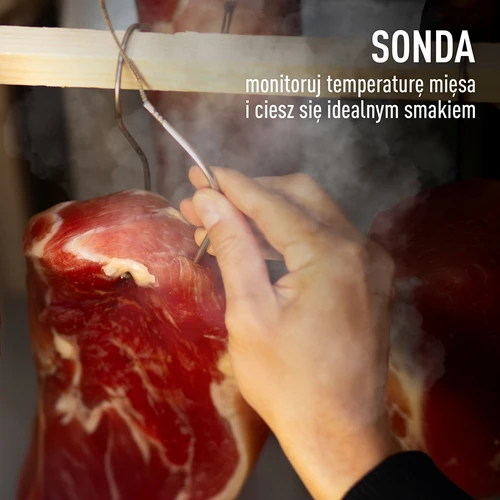 Belaidė rūkykla dragON PLYWOOD NATURE su Wi-Fi valdikliu, 200L - 13