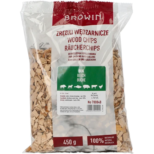 Buko rūkymo/grilinimo drožlės, 450 g, kl.10