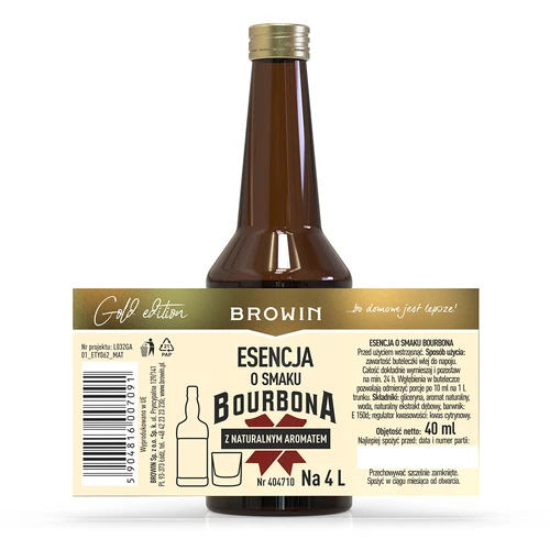 Burbono skonio esencija, skirta 4 l, 40 ml - 5
