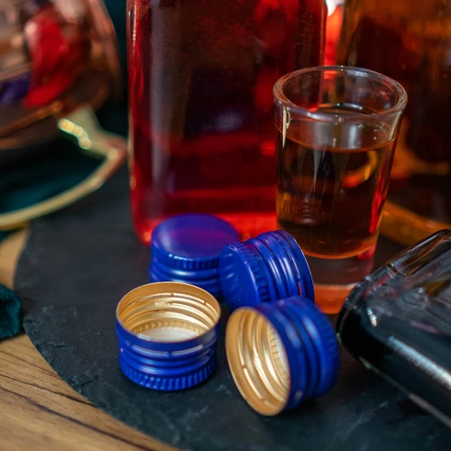 Butelių užsukamas kamštelis fi28/18 - mix - 100 vnt. - 4