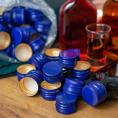 Butelių užsukamas kamštelis fi28/18 - mix - 100 vnt. - 2