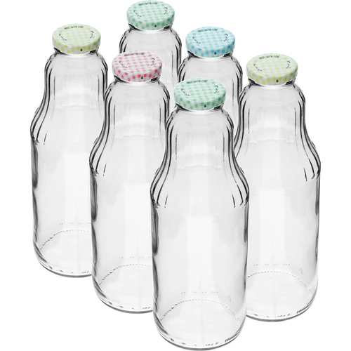 Butelis 1 L sultims su twist off dangteliu - fi 43