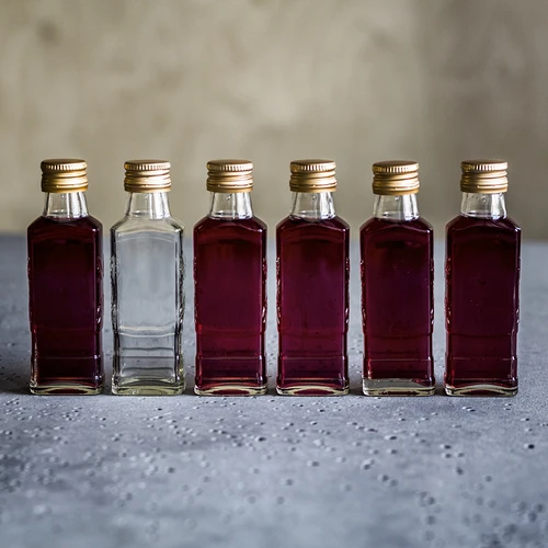 Butelis Flora 100 ml su užsukamu kamšteliu fi28 , 8 vnt. - 8